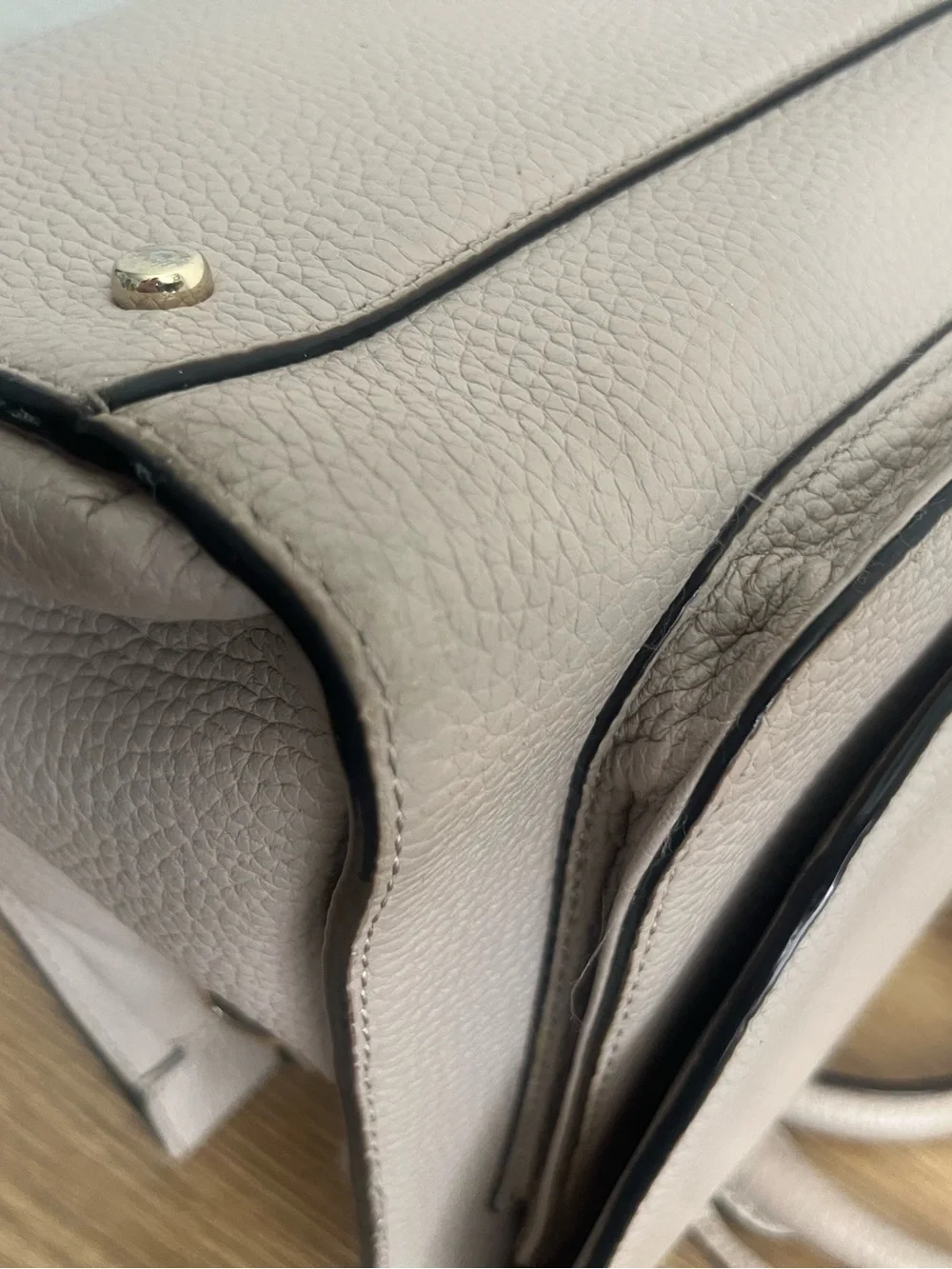 Kate Spade Carolyna Pebbled Leather Satchel WKRU4611 + Dust Bag